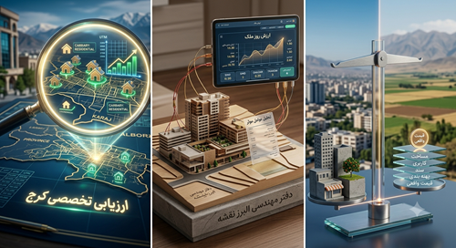 ارزیابی و قیمت‌گذاری ملک در کرج؛ بررسی تخصصی ارزش روز زمین و ساختمان